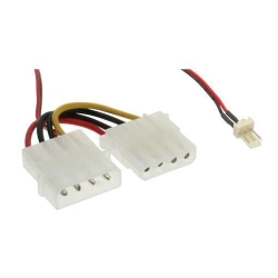 InLine CPU ZB Adapter 3pin an 4pin 33344