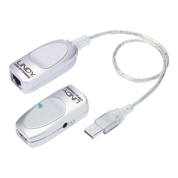 Lindy USB Extender bis 50m über Cat.5 Kabel