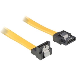 Delock Kabel SATA 30cm unten/gerade Metall ge