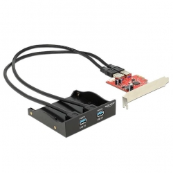 Delock USB 3.0 Front Panel 2-Port + PCI E C