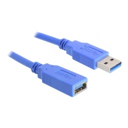 Delock Kabel USB 3.0-A Verl. St-Bu 1m