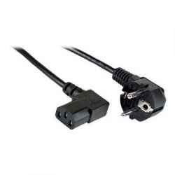 InLine Netzkabel Schuko 3m schwarz