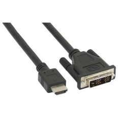 InLine HDMI Adp. St zu DVI 18+1 St, 3m