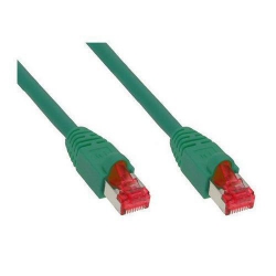 InLine Patchkabel S/FTP PiMf C6 grün 3m