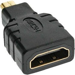 InLine HDMI Adapter, HDMI Bu auf HDMI D St