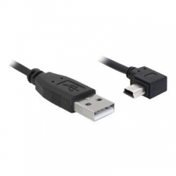 Delock USB 2 A St>USB mini-B 5P St gew 2m