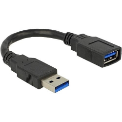Delock Verls USB 3.0 A-A 15 cm St / Bu