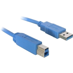 Delock Kabel USB3.0 A-B St/St 5m