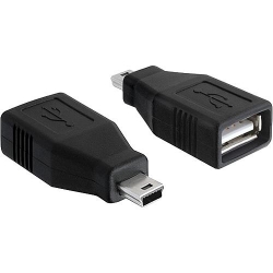 Delock Adp. USB 2.0-A Bu>USB-mini St