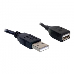 Delock USB 2.0 Verl, A/A 15cm St/Bu