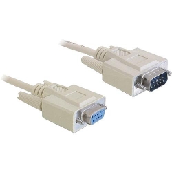 Delock Kabel Seriellverl. SUB-D 9  2m  St/Bu