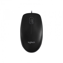 Logitech Maus B100 Optical USB black