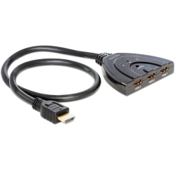 DeLock DATA Switch Bidirectional HDMI 3in1