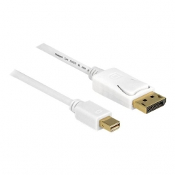 Delock Kabel mini DisplayPort St > DisplayPort St 7,0m weiß