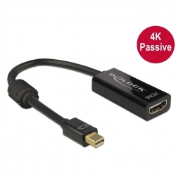 Delock Adapterkabel mini DP St > HDMI schwarz