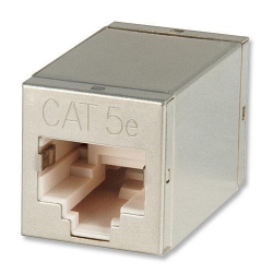 Lindy RJ45 STP Doppelkupplung, Cat. 5e