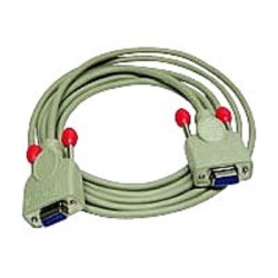 Lindy Nullmodem-Kabel 9 pol. Kupplung/Kupplung 5m