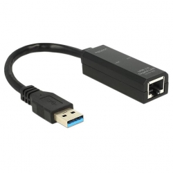 Delock Adapter USB 3.0>1xGigabit Lan RJ45