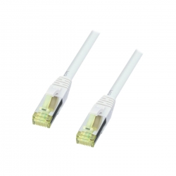 Lindy 2m RJ45 Patchkabel S/FTP LSOH, mit Cat.7 Rohkabel,gra