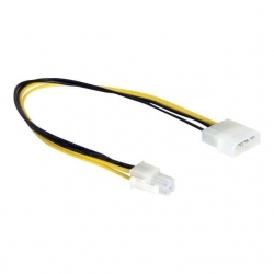 Delock Kabel P4 Stecker >  Molex 4pin Stecker