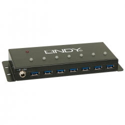 Lindy USB 3.0 Industrie Hub 7 Port