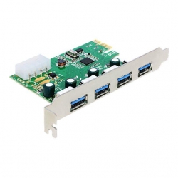Delock PCIe > 4 x external USB 3.0 - PCI Expr