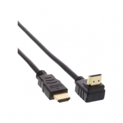 InLine HDMI Kabel, gewinkelt, HDMI HS mit Eth.