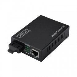 DIGITUS Gigabit Medienkonverter, RJ45/SC 0,5km