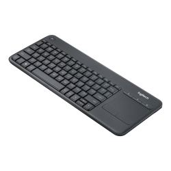 Logitech Tastatur K400 Plus - kabellos - Touch