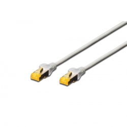 DIGITUS CAT 6A S-FTP Patchkabel, 5m, grau