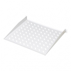 DIGITUS 1HE Fachboden, festeinbau, perforiert, Grau, 250x44