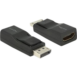 Delock Adapter DP 1.2 St > HDMI BU schwarz