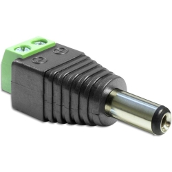 Delock Adapter DC 2,5 x 5,5mm St > Terminalbl