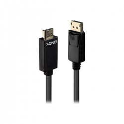 Lindy Kabel DisplayPort/HDMI 4K30 (DP: passiv) 0,5m