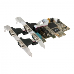 Exsys I/O-Karte EX-44064 4S Seriell RS232 Oxford-chip LP