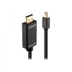 Lindy Kabel Mini DisplayPort/HDMI 4K30 (DP: passiv) 2m