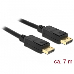 Delock Kabel DP 1.2St>DP St 7m schwarz 4K
