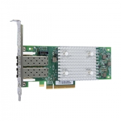 QLogic Dual port FC HBA,PCIe 32GBit Gen3 x8, SR LC muli-mode