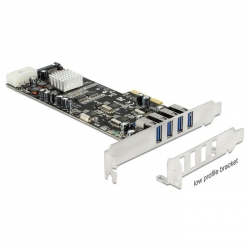 Delock PCIe x4 USB 3.0 4 Port QUAD Channel
