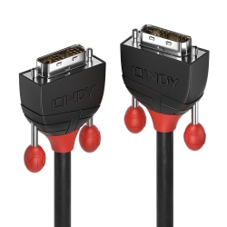 Lindy DVI-D Single Link Kabel, Black Line 2m