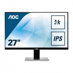 AOC 27 U2777PQU LED-Display schwarz - VGA,DVI,HDMI,DP"