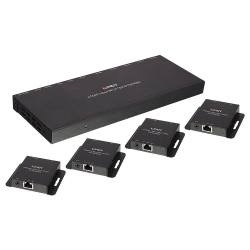 Lindy Cat.6 4Port HDMI & IR Spitter Extender, 50m