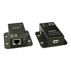 Lindy USB 2.0 Cat.5 Extender, Powerover RJ45, 1 Port, 50m