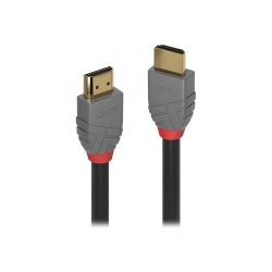 Lindy High Speed HDMI Kabel, Anthra Line 0,5m