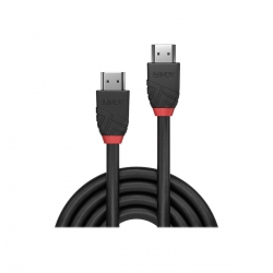 Lindy High Speed HDMI Kabel, Black Line 0,5m