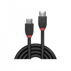 Lindy High Speed HDMI Kabel, Black Line 1m