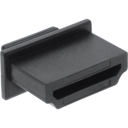 InLine Staubschutz für HDMI Bu, schwarz 10er Pack