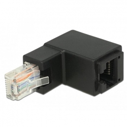 Delock Netzwerk Adapter RJ45 St/Buoben gewink