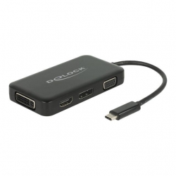 Delock Adapter USB Type-CT St>VGA / HDMI / DV