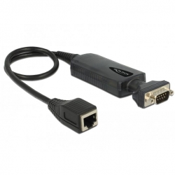 Delock Konverter Ethernet LAN RJ45 10/100 Mbps Bu> Seriell